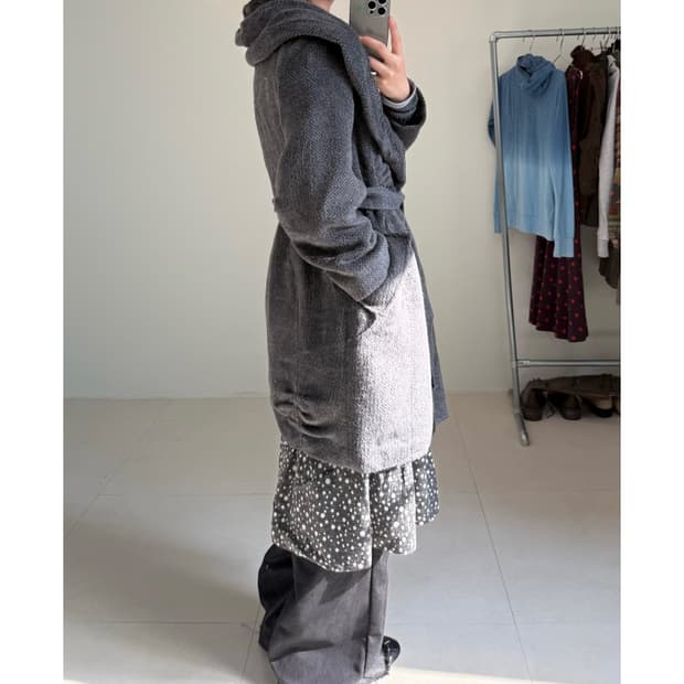 Bombyx m moore 울 혼방 반코트