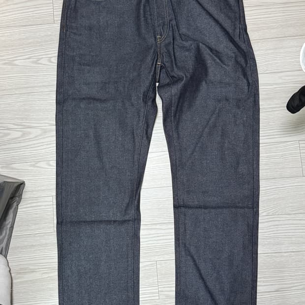 유니클로 셀비지 데님