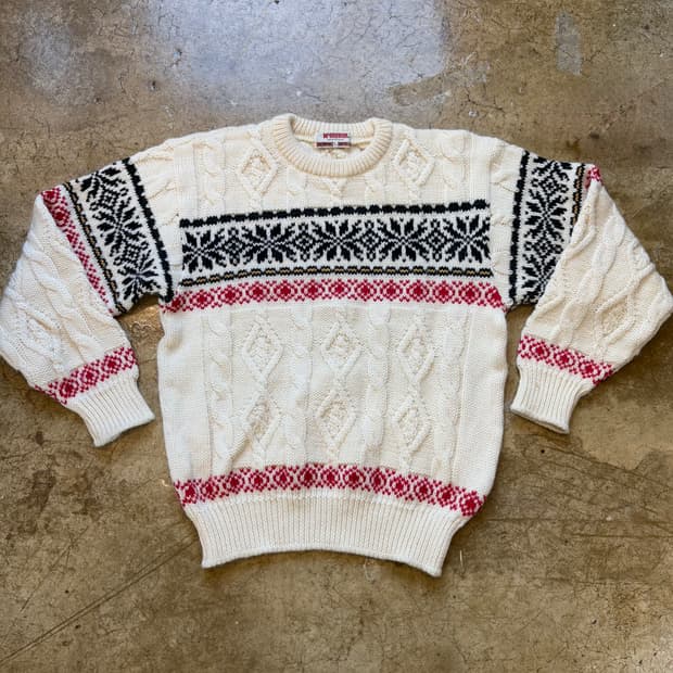 Mcgregor 케이블 노르딕 스웨터