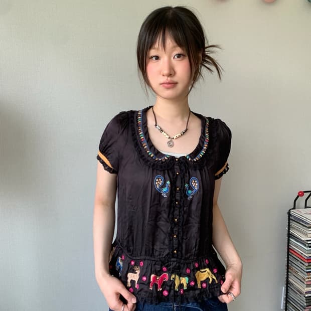 franche lippee, blouse