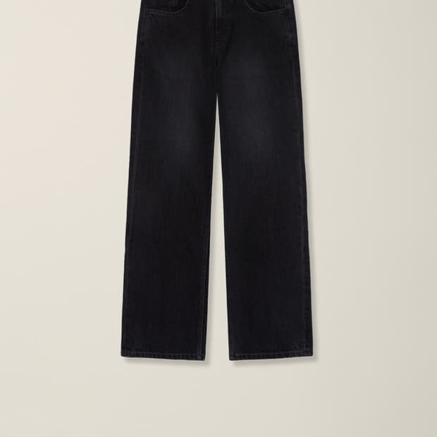 ee E01 denim pants, black XS