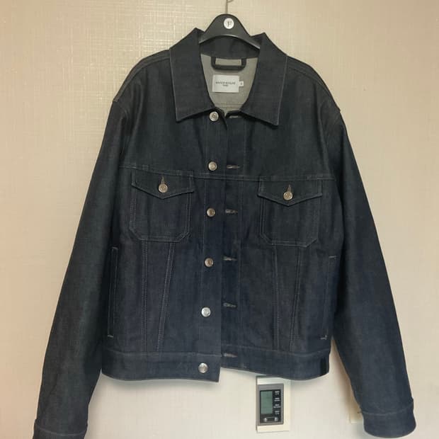 메종키츠네 데님자켓 XL