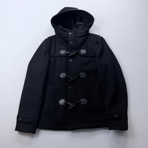 HARE 하레 숏 울 더플코트