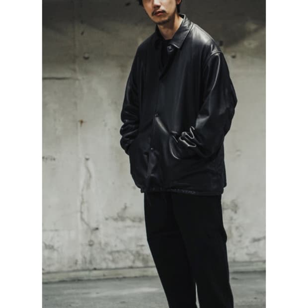 24aw 양가죽 코치자켓