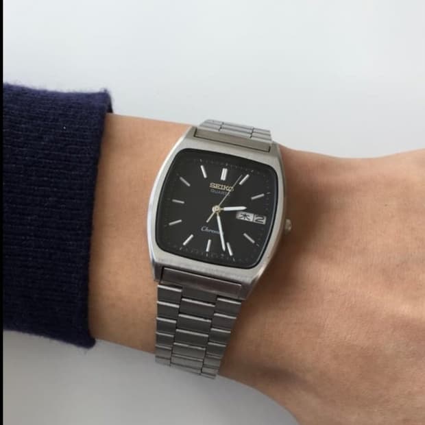 80s seiko chronos (브레이슬릿 포함)