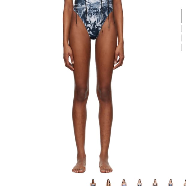 장폴고티에 스윔 바디수트