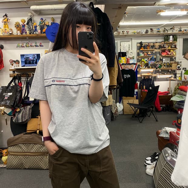 80s Stussy 스투시 반팔 티셔츠