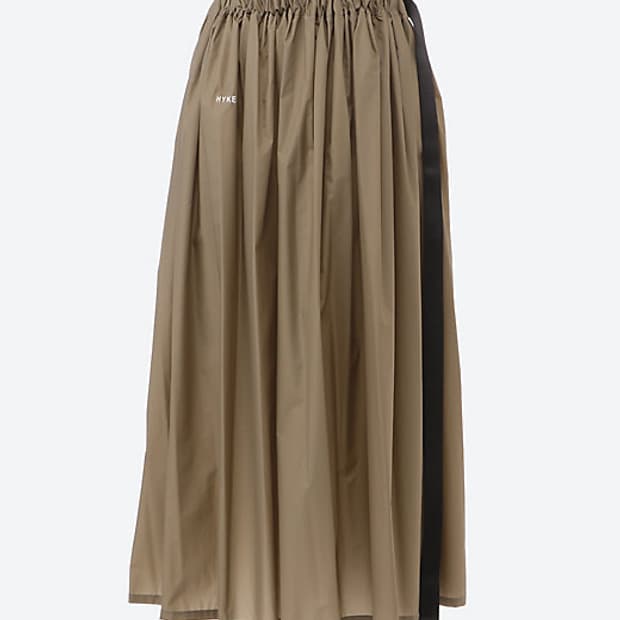 Hyke rip stop wrap 스커트 