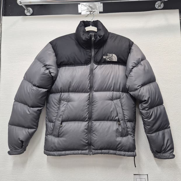 노스페이스 눕시 700  패딩 그레이 / 55 (정품)