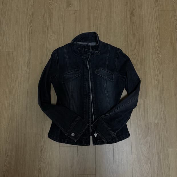 KUMIKYOKU 흑청자켓