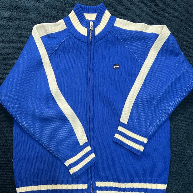 나이스 웨더x예일 니트집업