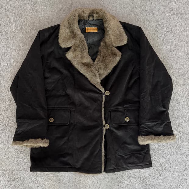 Vtg fur coat