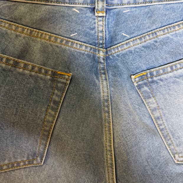 마르지엘라 데님팬츠 연청 