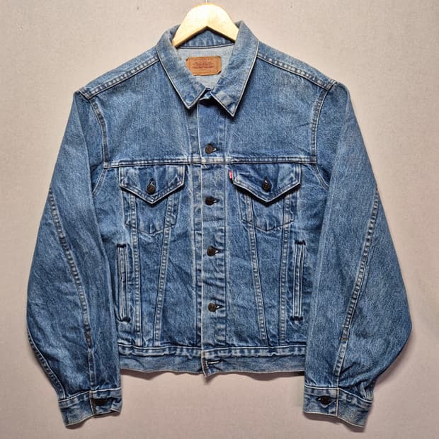 [실측 L]80s US Made 리바이스 트러커 -114
