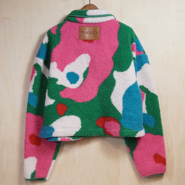 JW앤더슨 그래픽 플리스 자켓