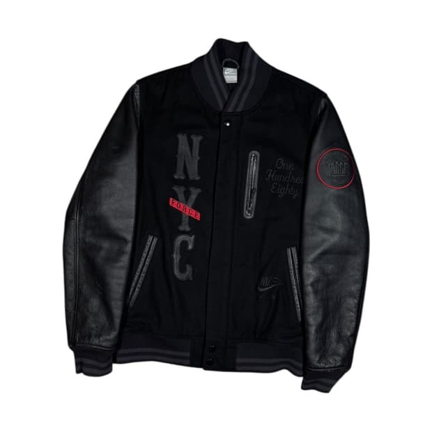 Nike 나이키 디스트로이어 레더슬리브 울 바시티 자켓