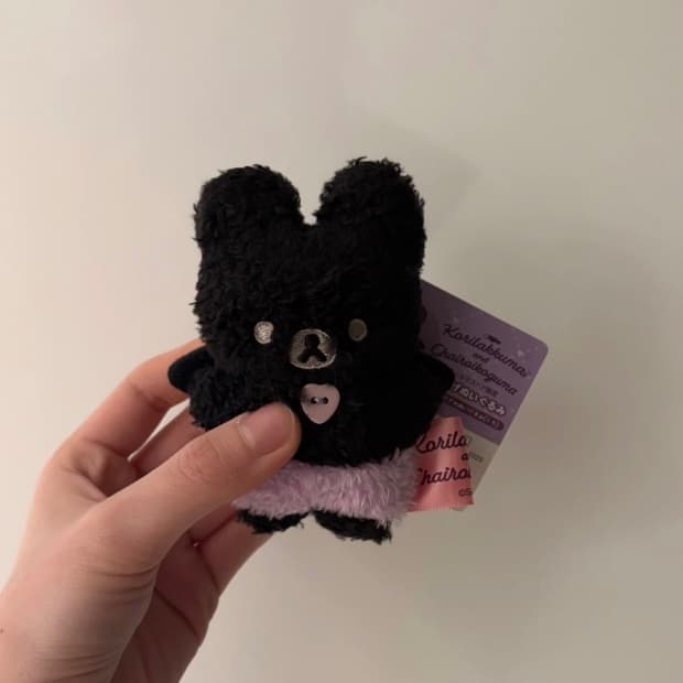 악마 코리락쿠마 인형 키링