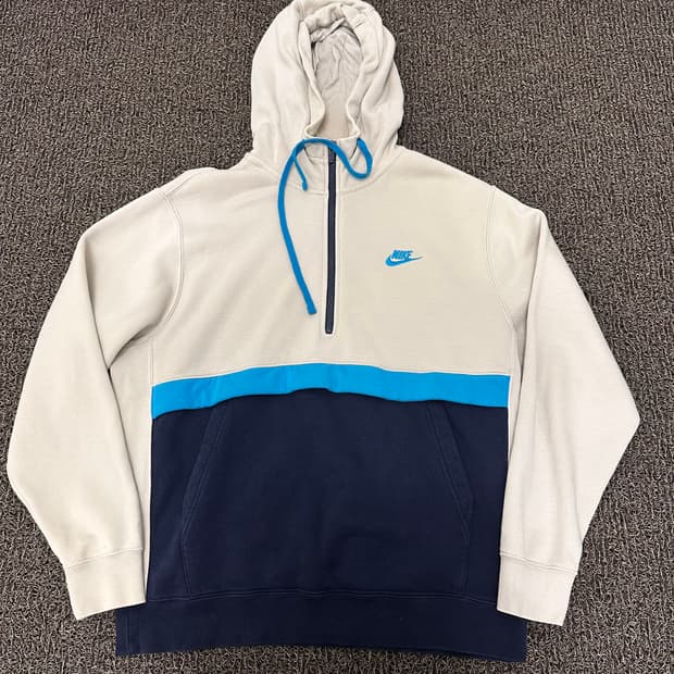 NIKE 나이키 반집업 기모 후드티셔츠 105(XL)