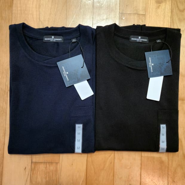 GU x 엔지니어드 가먼츠 반팔 티셔츠 M 새제품 2종 일괄