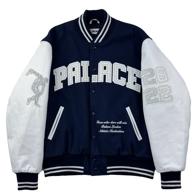 팔라스 그릭 바시티 자켓 블루