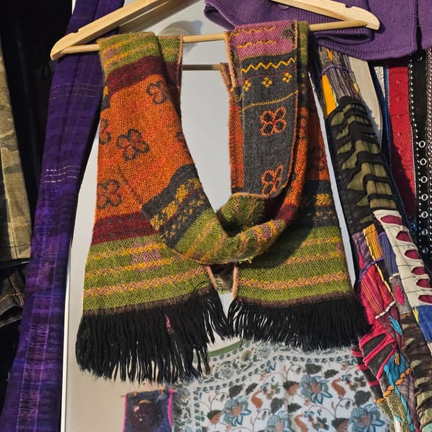 무지개떡 머플러