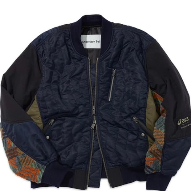 앤더슨벨 아식스 봄버 자켓