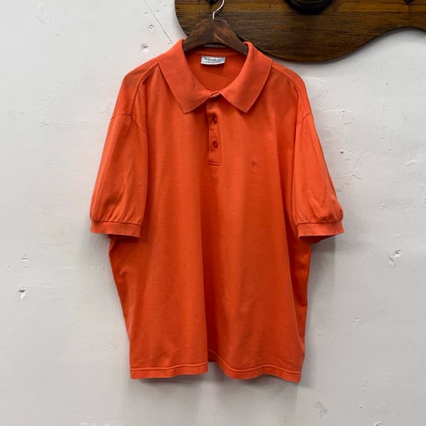 ITALY YSL 입생로랑 pour homme 피케 폴로 셔츠 [XL]