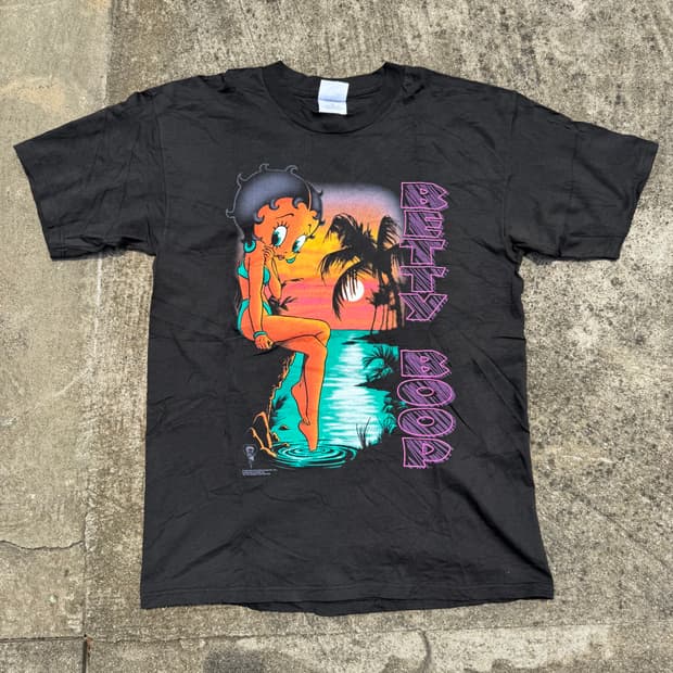 [L] 90s Betty Boop 베티붑 반팔티
