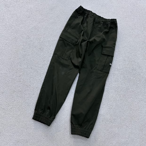 150 디스커버리 키즈 카키 카고 조거 팬츠 0623E