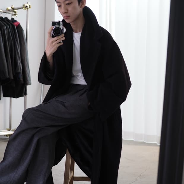 PIERRE PARIS wool coat