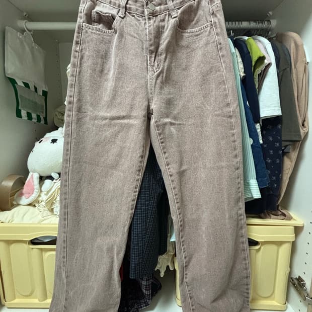 샵페어리 washed stitch cotton pants
