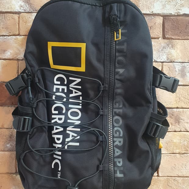 내셔널지오그래픽 백팩 블랙 가방