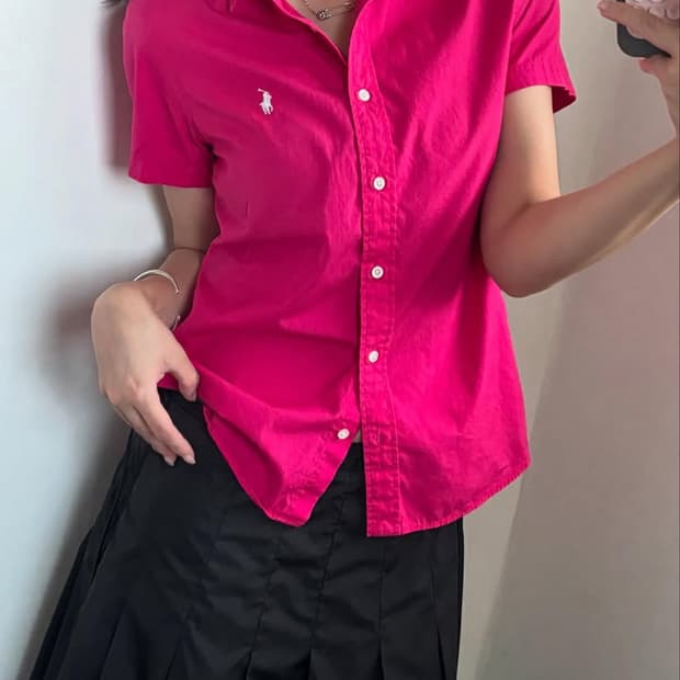 Polo 랄프로렌 우먼 반팔 셔츠