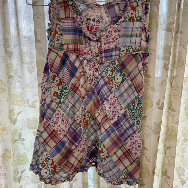 빈티지 패치 나시탑