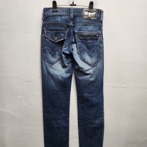 리바이스 511 웨스턴 지퍼디테일 데님