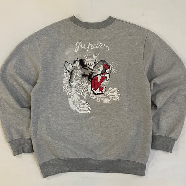 테일러 토요 재팬 백호 스카쟌 스웻셔츠 맨투맨