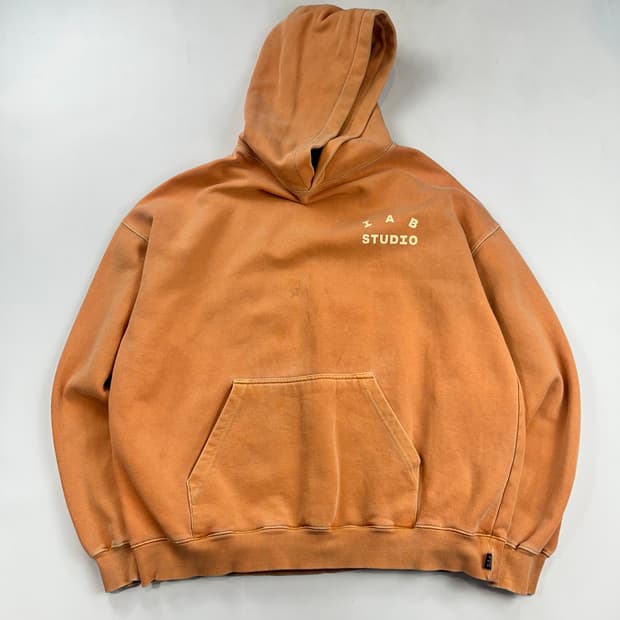 아이앱스튜디오 피그먼트 후드 오렌지