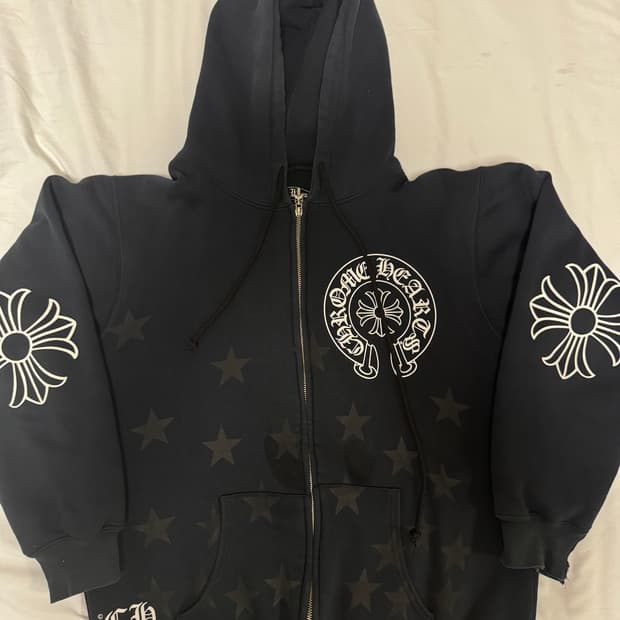 Chrome Hearts 90s Zip Hoodie