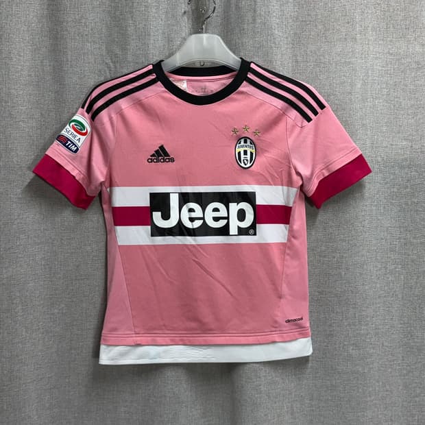 [S] 아디다스 유벤투스 15-16 어웨이 축구 유니폼 10번 포그바