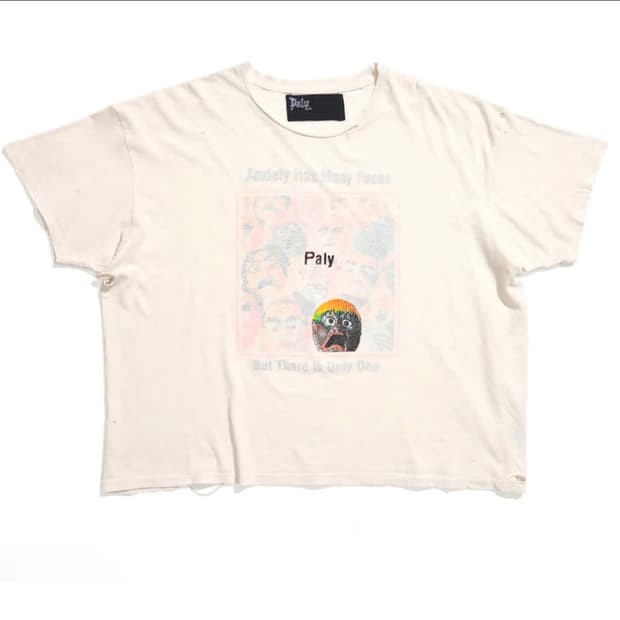 Paly hollywood 26ss anxiety tee xxl 새상품