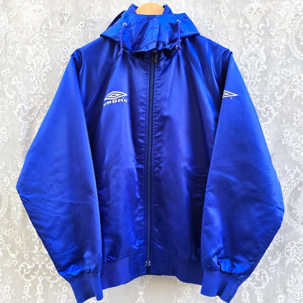 90s 엄브로 사틴 바람막이