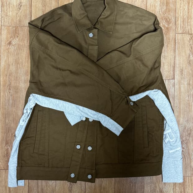 우영미 코튼 트윌 오버사이즈 자켓 48사이즈