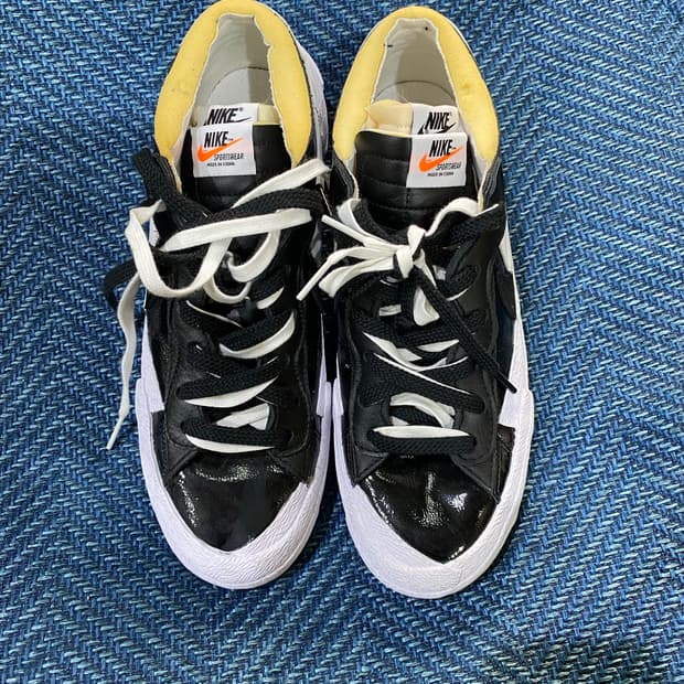 나이키x사카이 블레이저 로우 블랙 270