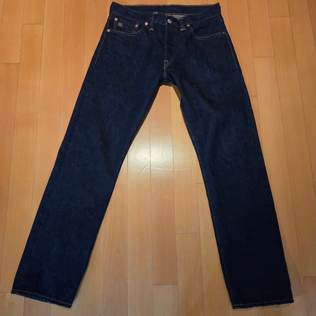 RRL 더블알엘 로우스트레이트 셀비지 31×30