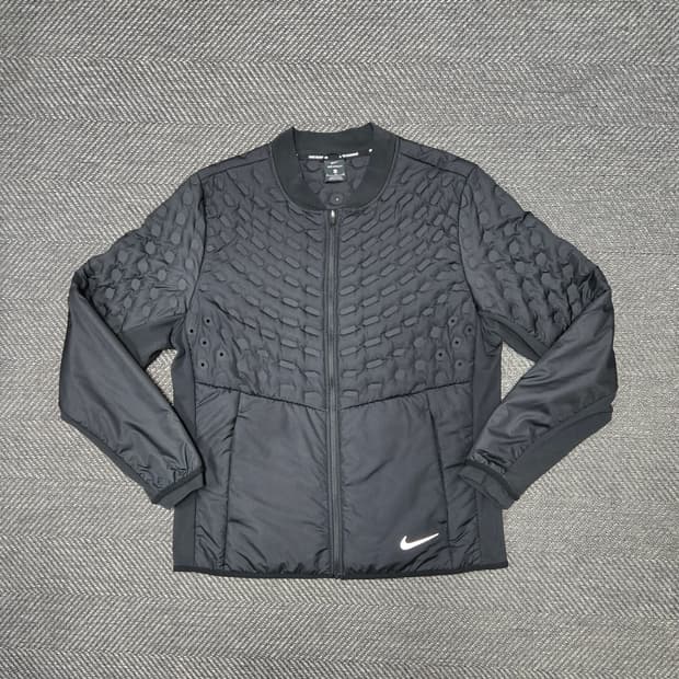 나이키 써마핏 ADV 에어로로프트 리펠 다운 러닝 자켓 블랙