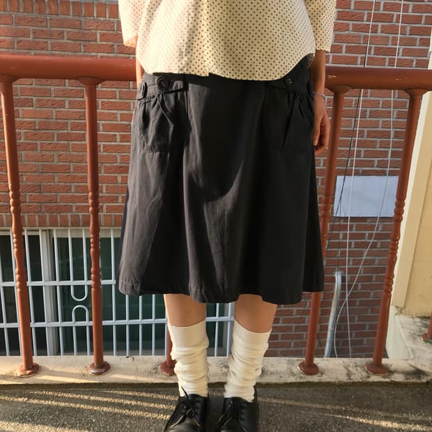 Beams boy button skirt