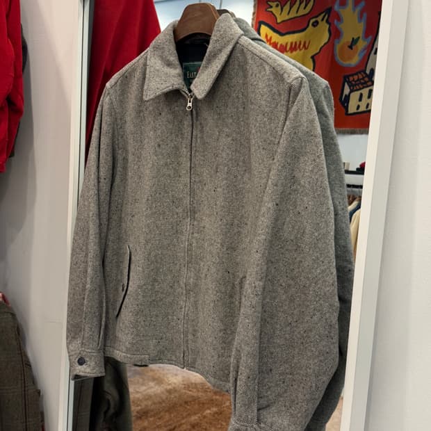 East Boy 이스트보이 울 블루종 자켓 (made in Japan)