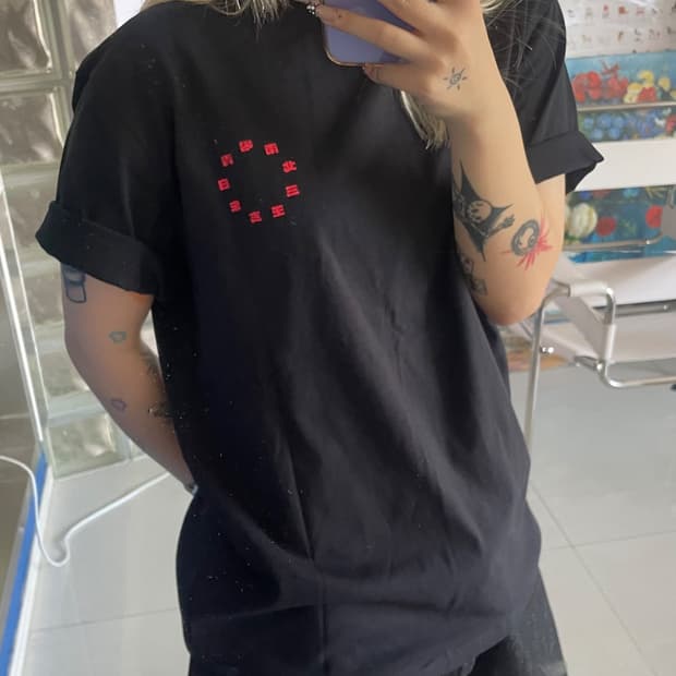 naruto print tee 나루토 프린트 티