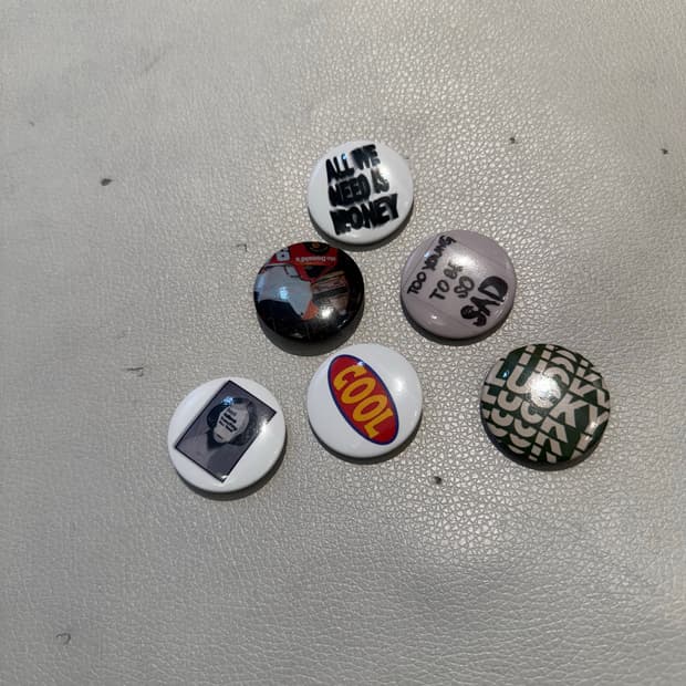 빈티지 뱃지 브롯지 6set