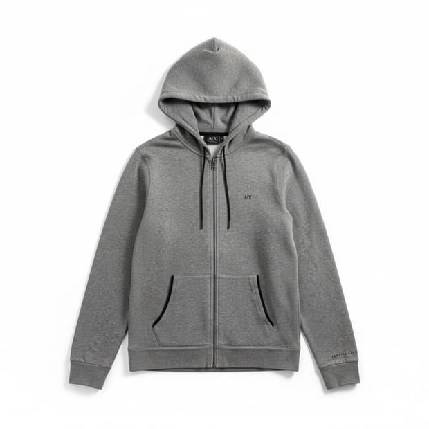ARMANI EXCHANGE 후드집업 S 회색